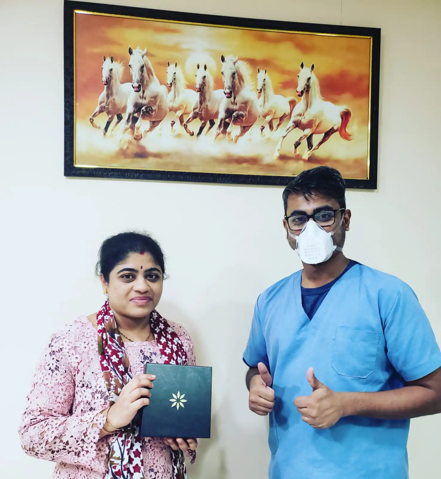 Patient 05 after receiving Invisalign Teen treatment at Solitaire Family Dentistry Hospital with Dr. Shreyas Gujjar