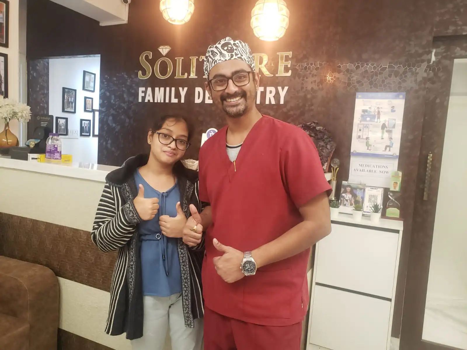 Patient 06 after receiving Care for your braces treatment at Solitaire Family Dentistry Hospital with Dr. Shreyas Gujjar