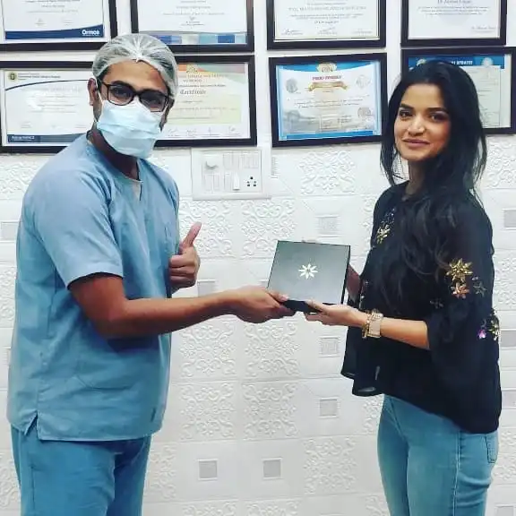 Patient 08 after receiving 3D Guided Implants treatment at Solitaire Family Dentistry Hospital with Dr. Shreyas Gujjar