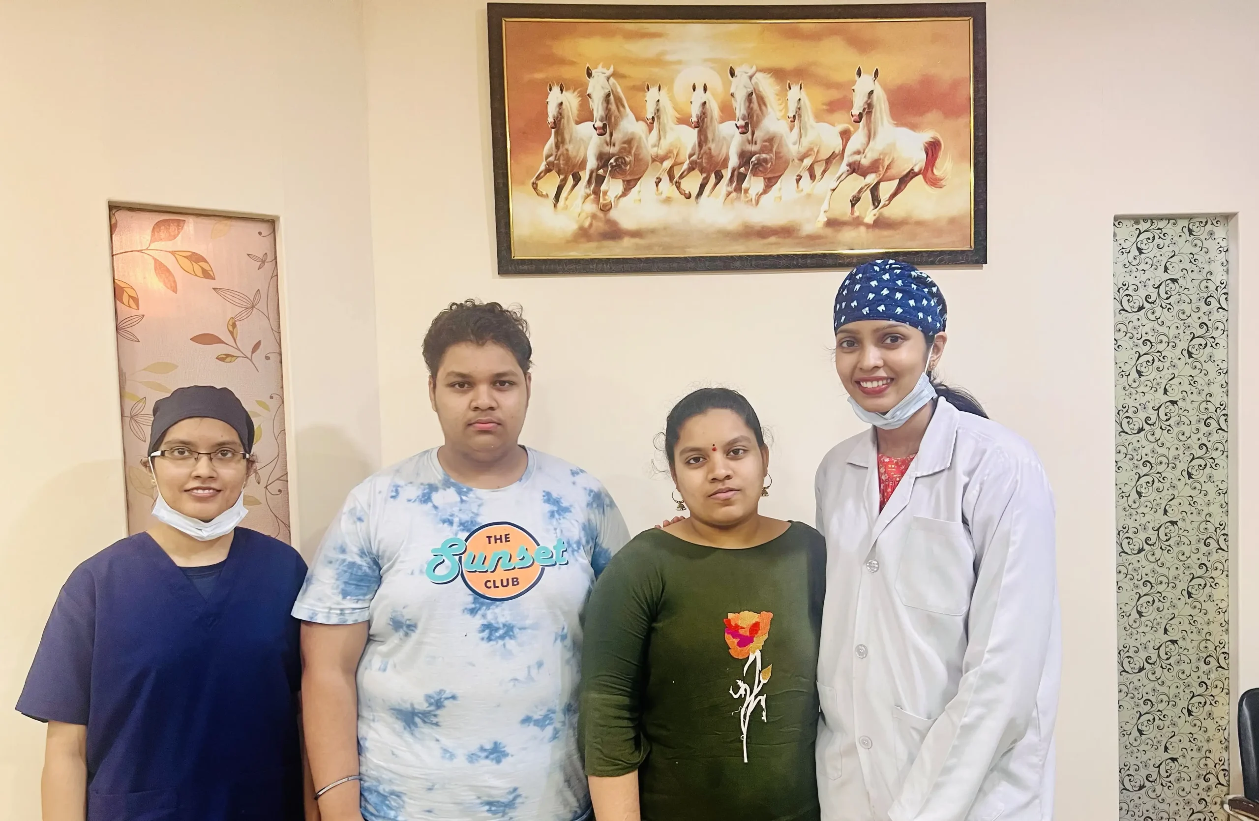 Patient 20 after receiving Routine Dental Checkup at Solitaire Family Dentistry Hospital with Dr. Yalamanchili Priyanka​