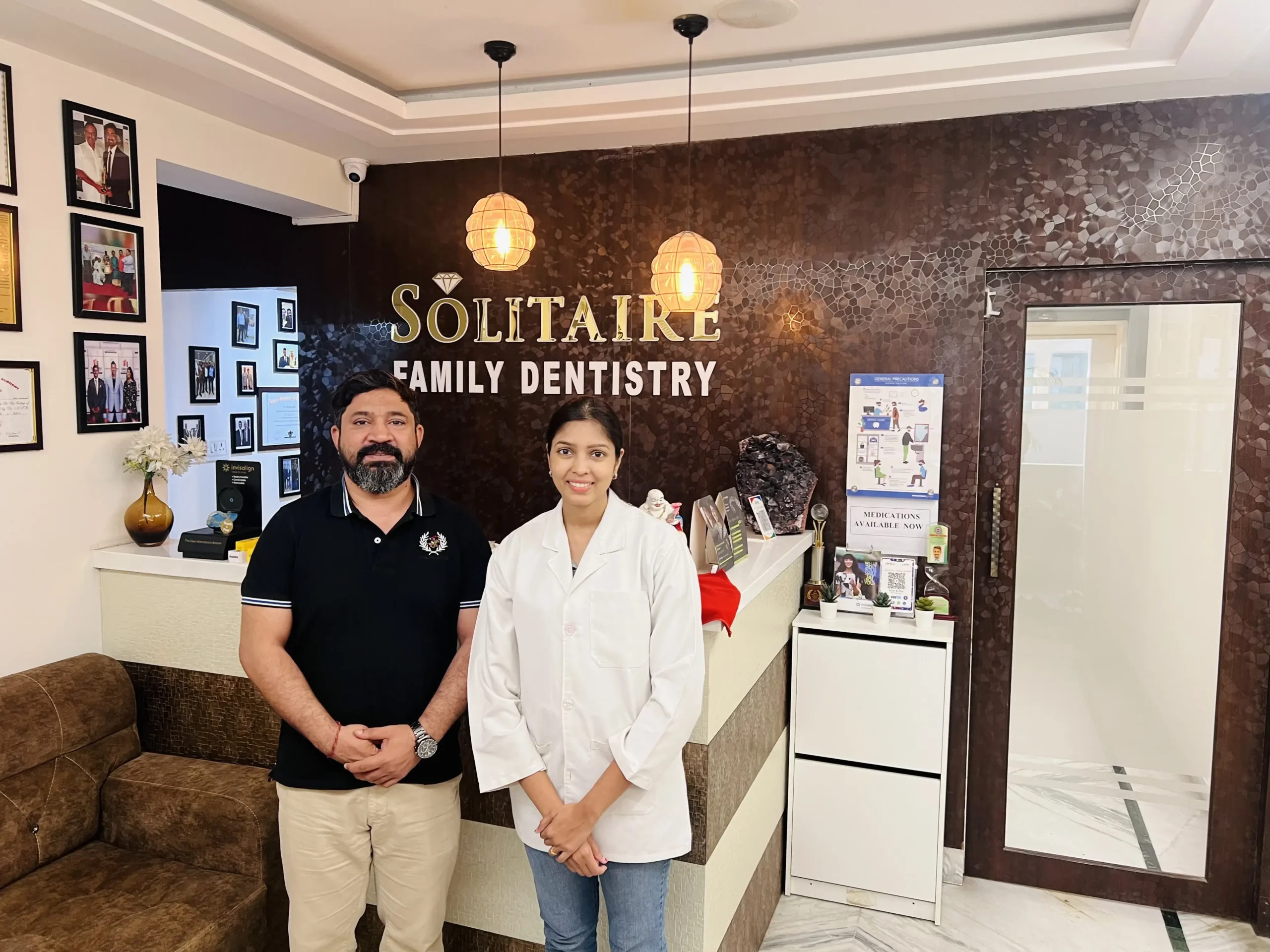 Patient 21 after receiving Teeth Cleaning at Solitaire Family Dentistry Hospital with Dr. Yalamanchili Priyanka